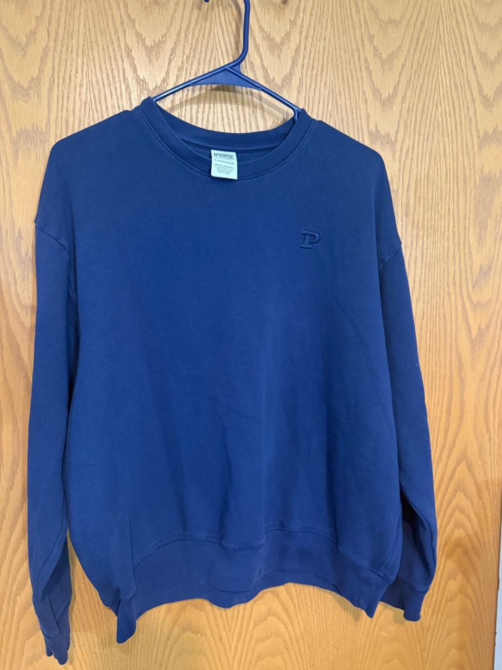 Pink - Victoria Secret xl navy sweatshirt
